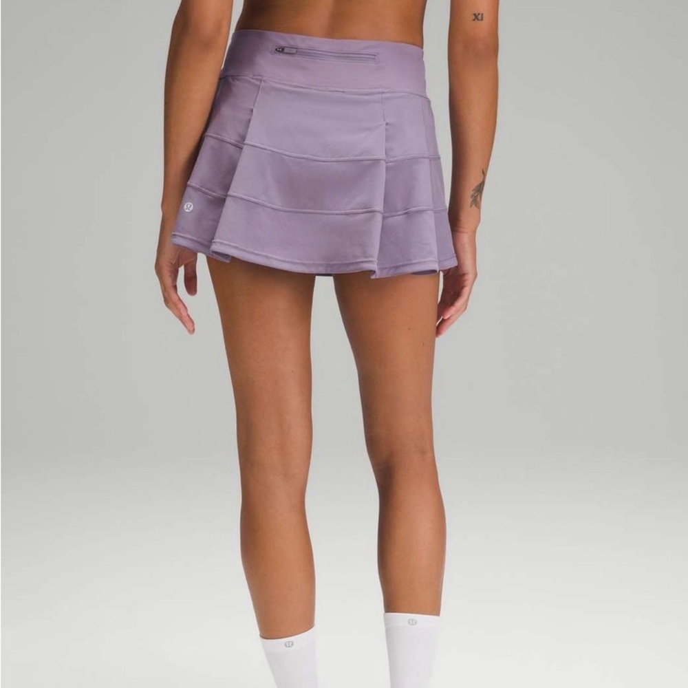 Lululemon Pace Rival Mid-Rise Skirt in Purple Ash, Size 6